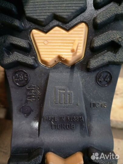 Сапоги резиновые мужские 44 размер