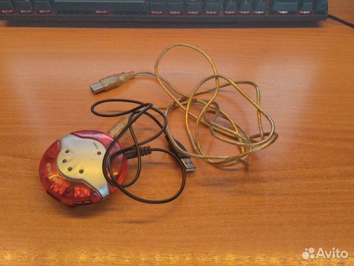 USB 2.0 разветвитель хаб для компьютера на 4 порта
