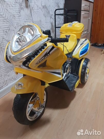 Детский Мотоцикл на аккумуляторе
