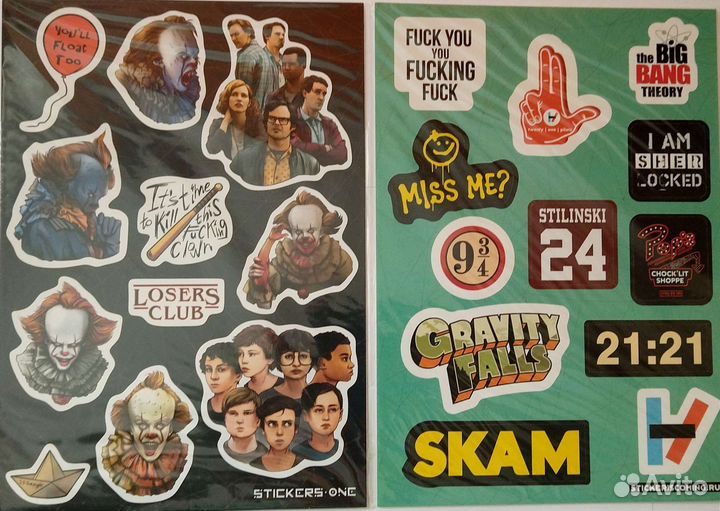 Наклейки стикеры