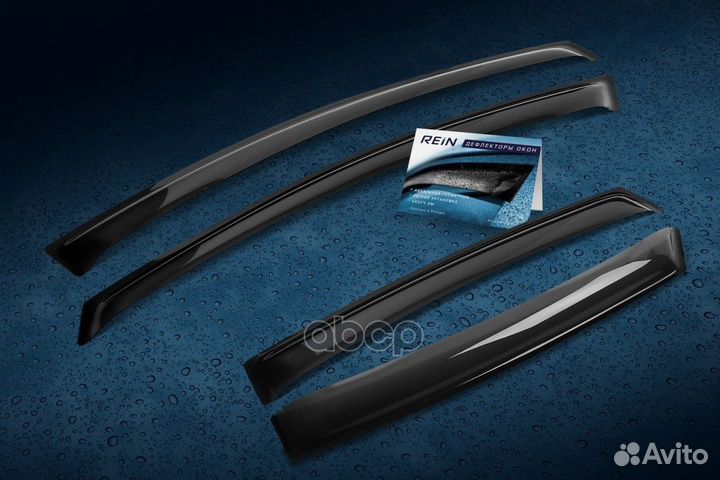 Reinwv362 дефлектор окон накладной скотч 3M 4ш