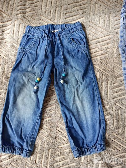 Джинсы для девочки 92