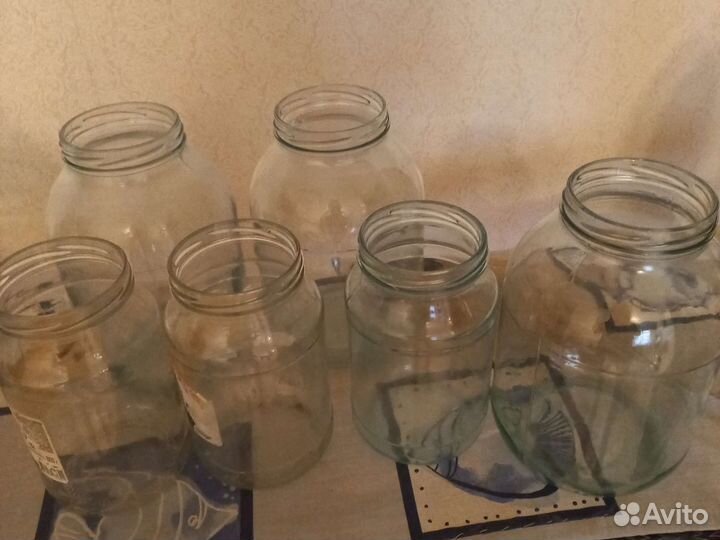 Банки стеклянные