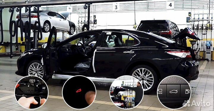 Электропривод багажника toyota camry XV70