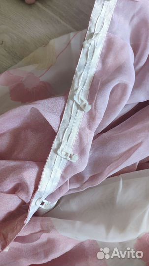 Портьеры и тюль шторы бу