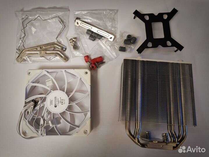 Кулер башенный ID-Cooling SE-224-XTS argb White