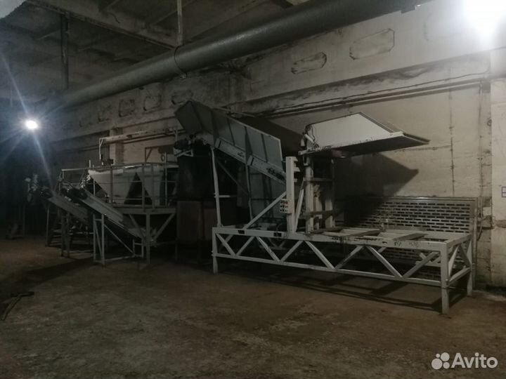 Линия для сортировки и упаковки моркови