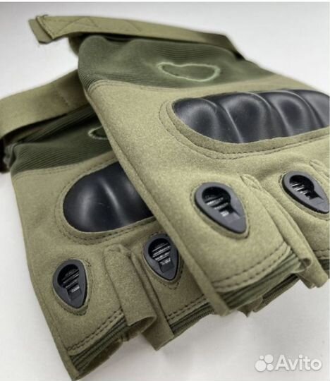 Перчатки тактические беспалые