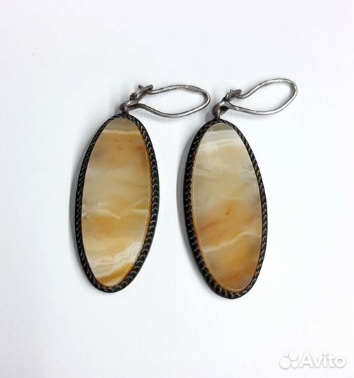 Серебряные серьги 