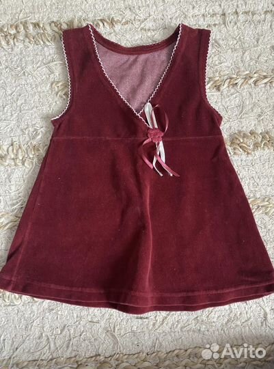 Вещи пакетом на девочку 80 86 92