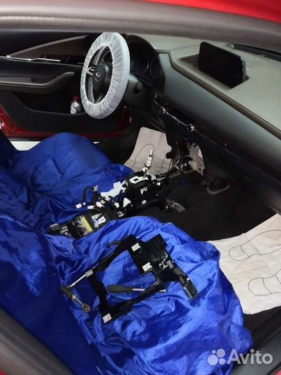 Замки противоугонные на коробку, капот, руль