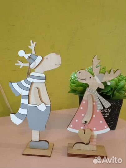 Фигурки из дерева 