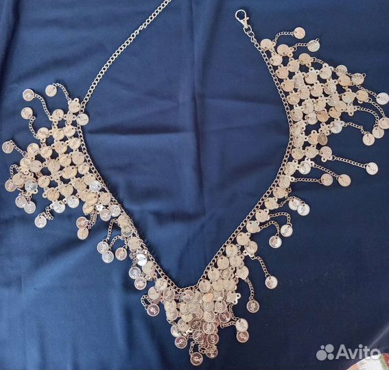 Монисто пояс для восточных, индийских танцев