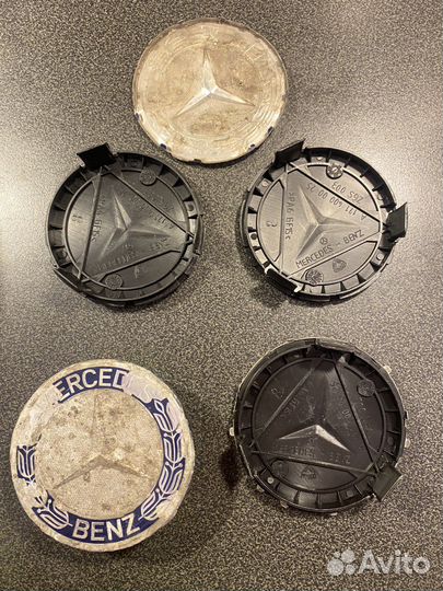 Заглушки Мерседес на диски 7,5 см