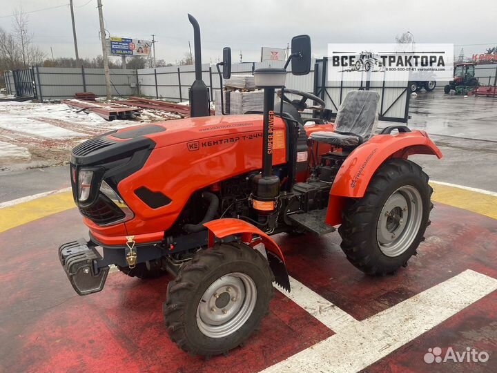 Мини-трактор КЕНТАВР Т-244 PRO, 2024