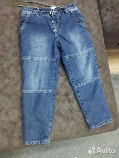 Джинсы утепленные