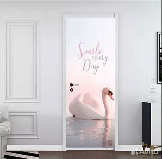 Самоклеящиеся наклейки на дверь