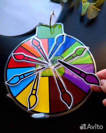 Развивающая игра на липучках