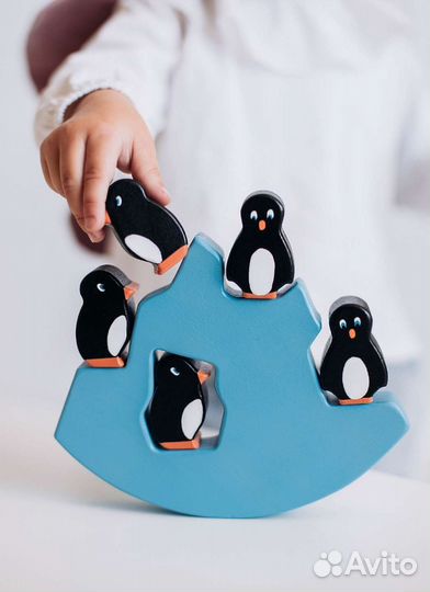 Деревянные игрушки балансир