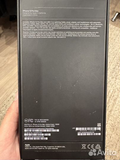 iPhone 13 Pro Max, 128 ГБ