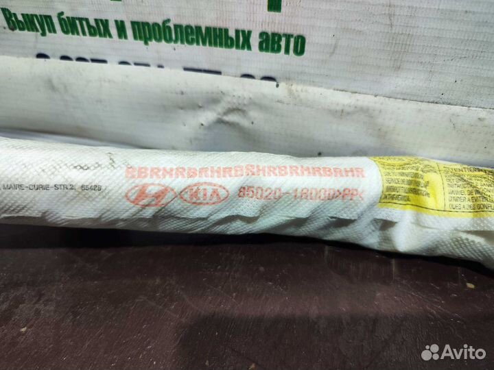 Подушка безопасности (шторка) Hyundai Solaris