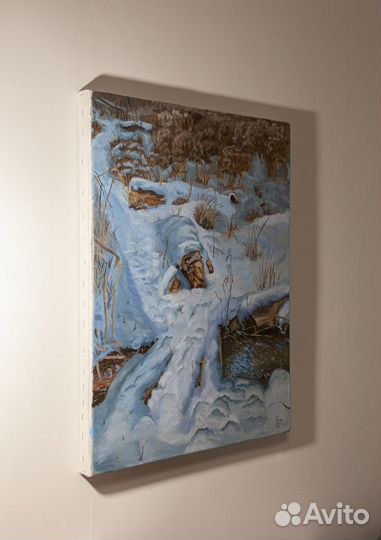 Авторская картина маслом на холсте 49х65см