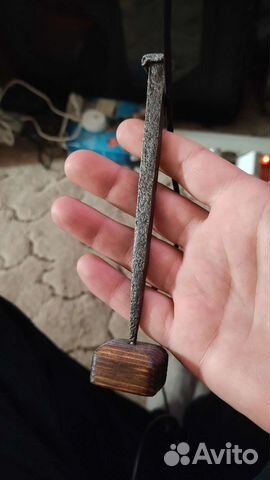 Старинный гвоздь до 17 года