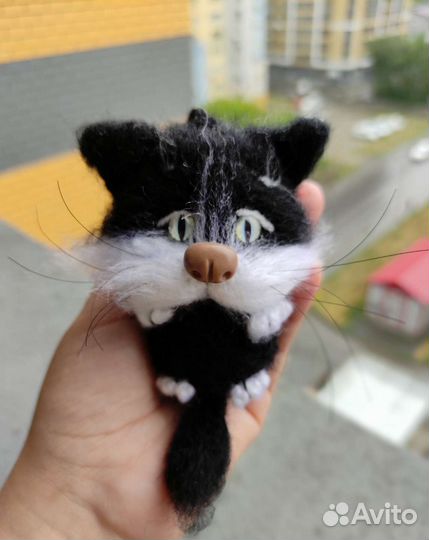 Брелок -подвеска кот