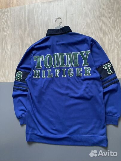 Поло с длинным рукавом tommy hilfiger