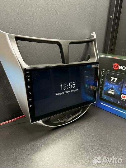 Магнитола Android для Hyundai Solaris 1