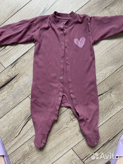 Боди для девочки 68