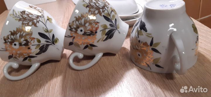 Чайная пара фарфор бфз