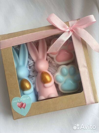 Подарочный бокс с мылом