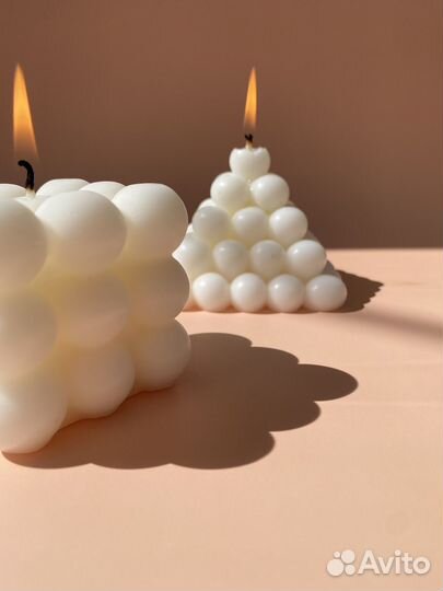 Ароматическая свеча соевый воск
