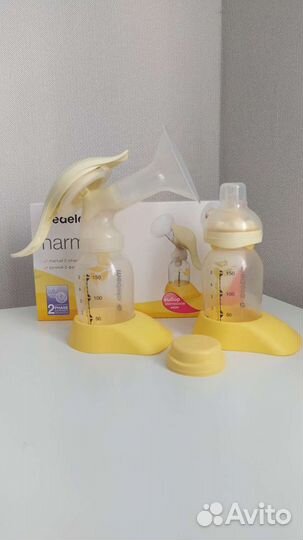 Молокоотсос ручной и Смартсоска medela