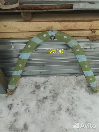 Дуга деревянная резная, расписная, Колокольчики