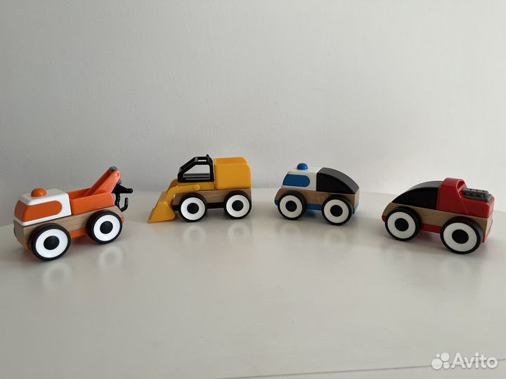 Деревянные машинки IKEA