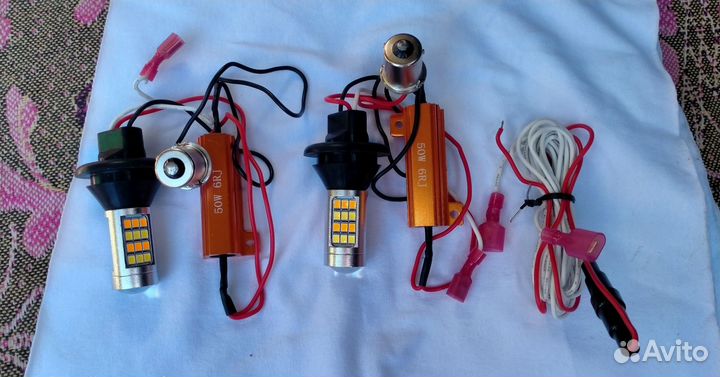 Светодиодные двухцветные лампочки