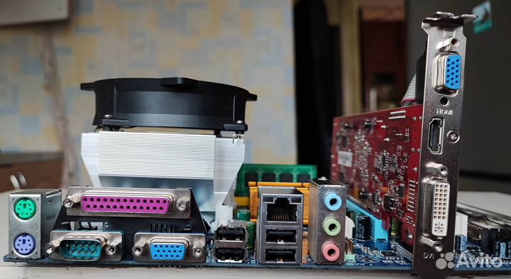 Сборка на LGA775