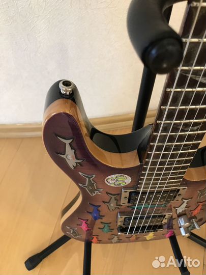 Cort KX-Custom + чехол + ремень + стойка + струны