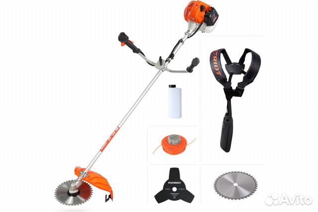 Бензиновая коса триммер Patrion PT5555ES 3 л.с