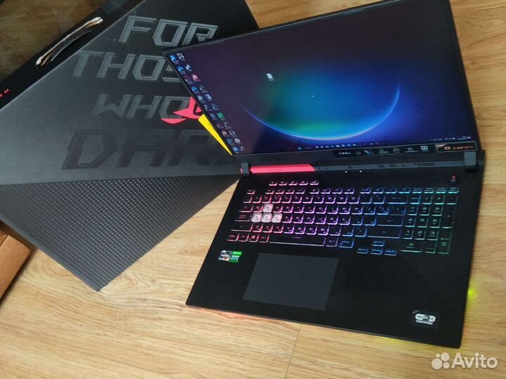 Игровой ноутбук asus rog strix g17