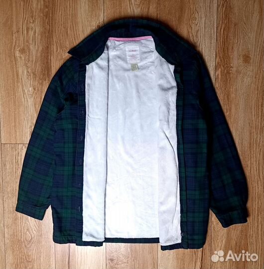 L.L.Bean Шерпа Овершот /Теплая Рубашка (USA)