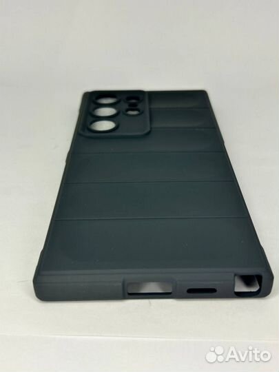 Чехол Samsung S24 Ultra противоударный с бортом