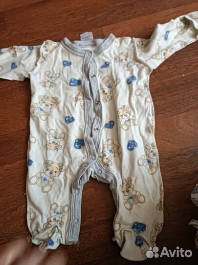 Пакет вещей на новорождённого