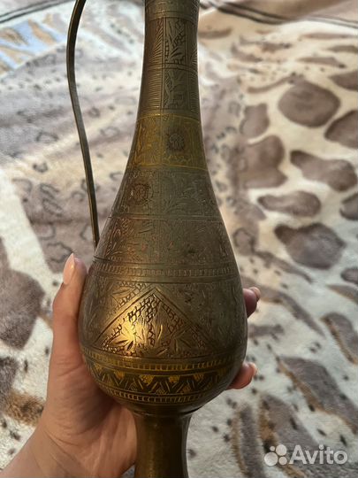 Кувшин Индия латунь