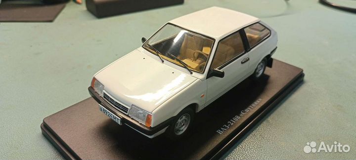 Ваз-2108 1:24 Легендарные советские автомобили 80