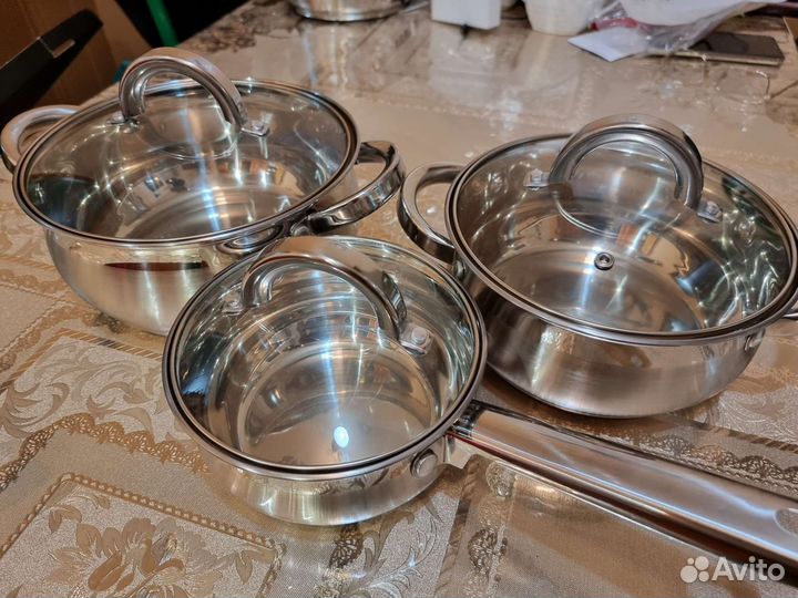 Набор посуды кастрюли