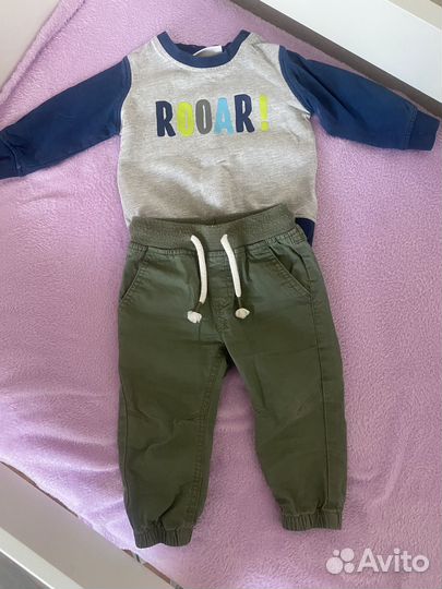 Пакет вещей на мальчика 74 80 размер