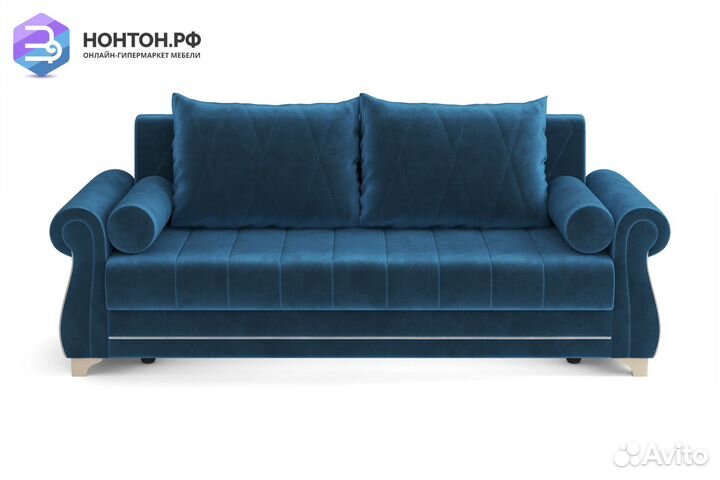 Диван книжка Порто М синий